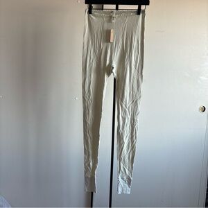 Skims AOP Pointelle Pants in Bone